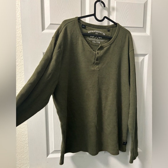 Mens XXL Buffalo David Bitton long sleeve shirt - Picture 3 of 4